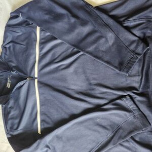 Navy Blue Quarter-Zip Pullover